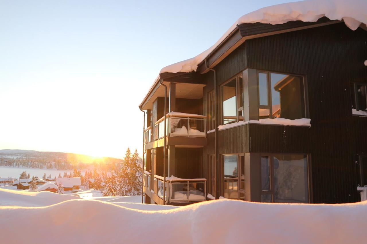 Apartamento Beautiful Penthouse With Panoramic View At Sjusjoen Exterior foto