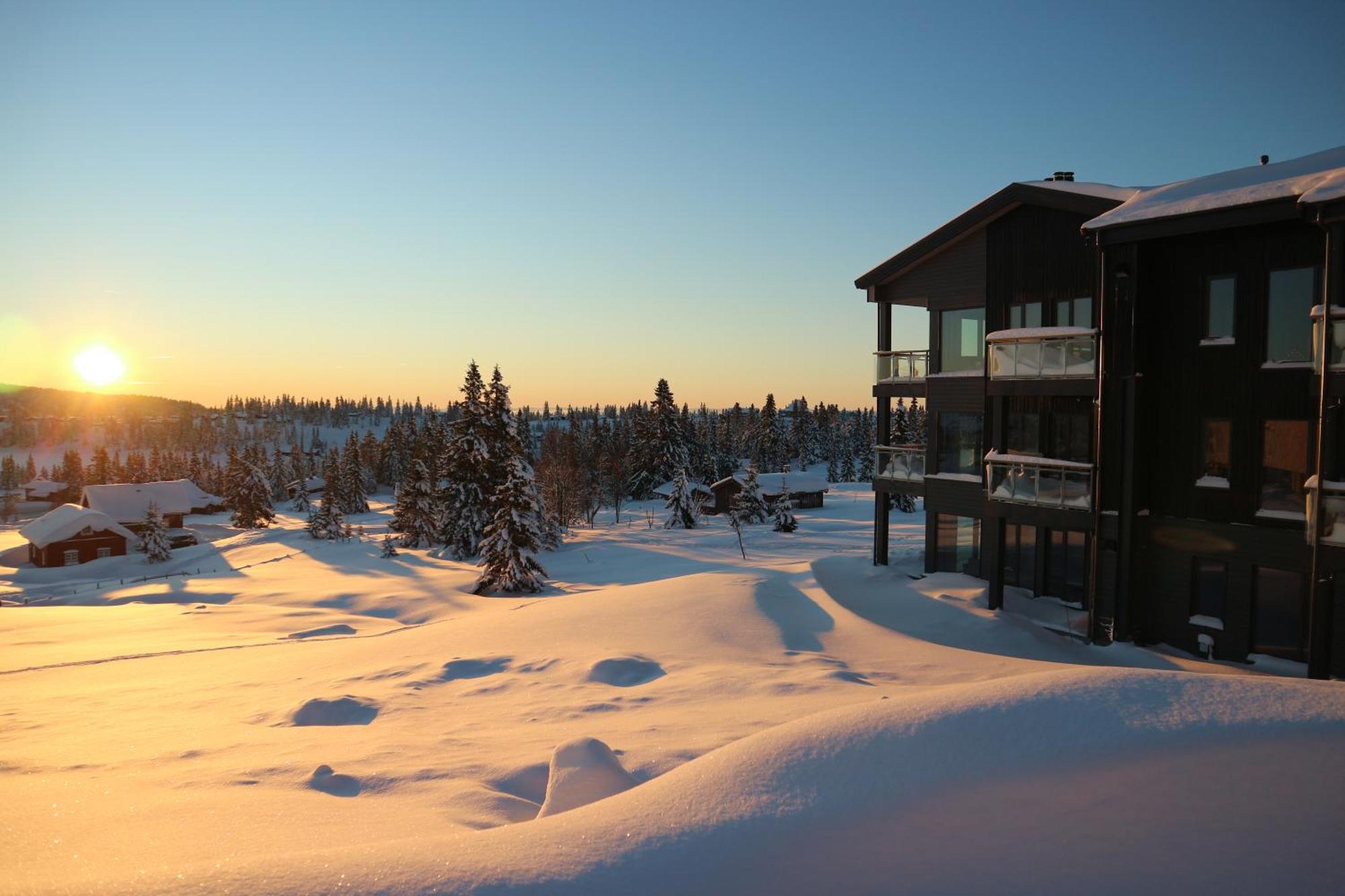 Apartamento Beautiful Penthouse With Panoramic View At Sjusjoen Exterior foto